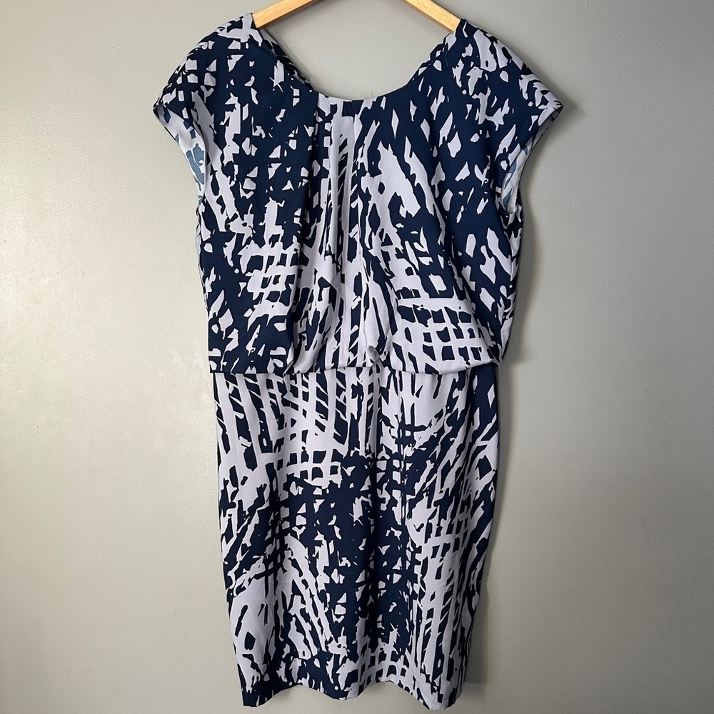 Jones New York print midi dress